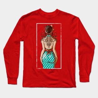 pin up trypophobia Long Sleeve T-Shirt